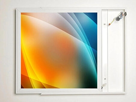 Gök Panel 60X60 LED Panel Aydınlatma Armatür Avize Sıva Üstü Desenli Tekli 46510016SU