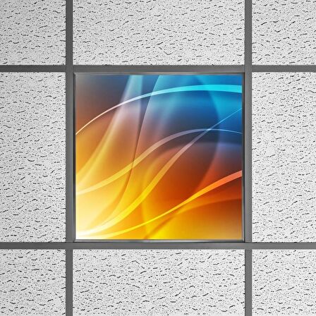 Gök Panel 60X60 LED Panel Sıva Altı Desenli Tekli 46510017SA