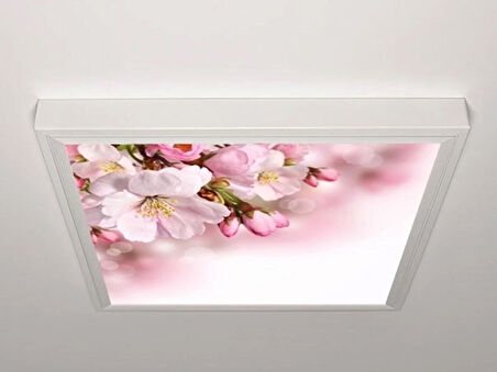 Gök Panel 60X60 LED Panel Aydınlatma Armatür Avize Sıva Üstü Desenli Tekli 46510018SU