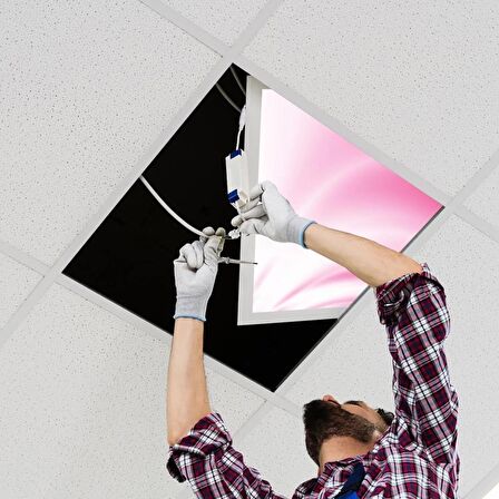 Gök Panel 60X60 LED Panel Sıva Altı Desenli Tekli 46510020SA