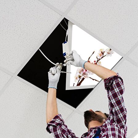 Gök Panel 60X60 LED Panel Sıva Altı Desenli Tekli 46510021SA