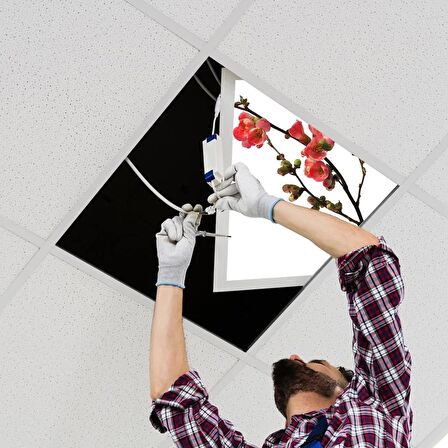 Gök Panel 60X60 LED Panel Sıva Altı Desenli Tekli 46510022SA