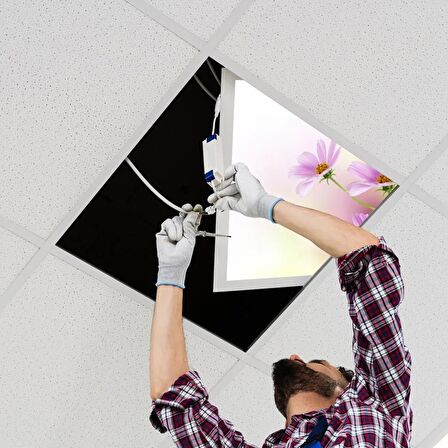 Gök Panel 60X60 LED Panel Sıva Altı Desenli Tekli 46510023SA