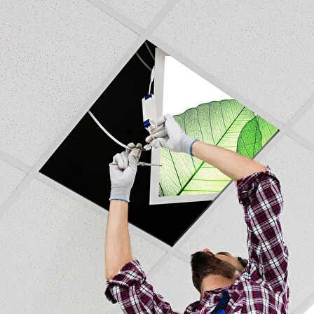 Gök Panel 60X60 LED Panel Sıva Altı Desenli Tekli 46510099SA