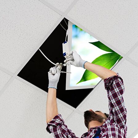 Gök Panel 60X60 LED Panel Sıva Altı Desenli Tekli 46510103SA