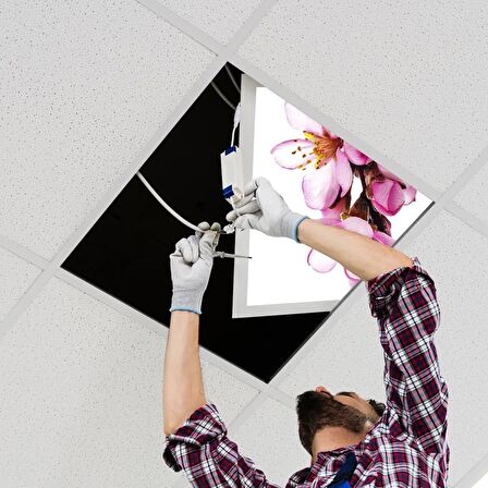 Gök Panel 60X60 LED Panel Sıva Altı Desenli Tekli 46510169SA