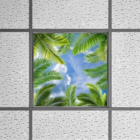 Gök Panel 60X60 LED Panel Sıva Altı Desenli Tekli 46510187SA