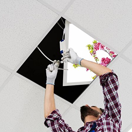 Gök Panel 60X60 LED Panel Sıva Altı Desenli Tekli 46510195SA