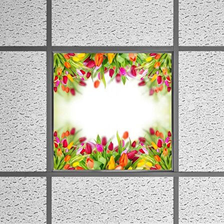 Gök Panel 60X60 LED Panel Sıva Altı Desenli Tekli 46510241SA