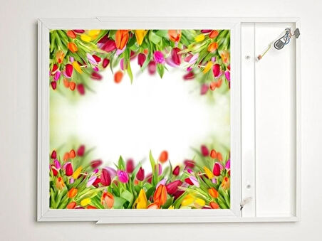 Gök Panel 60X60 LED Panel Aydınlatma Armatür Avize Sıva Üstü Desenli Tekli 46510241SU