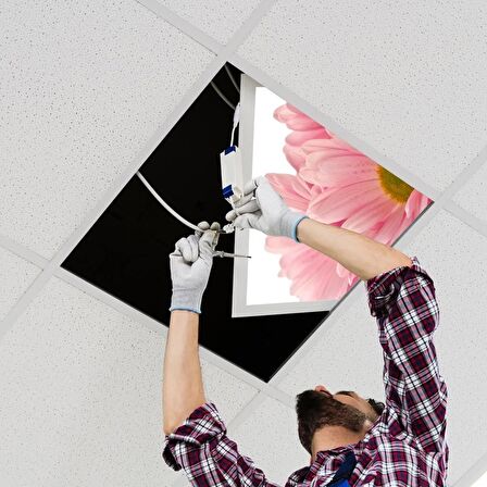 Gök Panel 60X60 LED Panel Sıva Altı Desenli Tekli 46510270SA