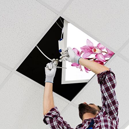 Gök Panel 60X60 LED Panel Sıva Altı Desenli Tekli 46510305SA