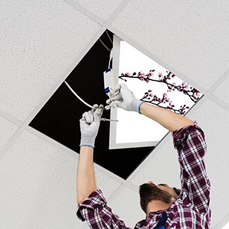 Gök Panel 60X60 LED Panel Sıva Altı Desenli Tekli 46510308SA