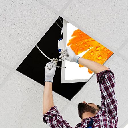 Gök Panel 60X60 LED Panel Sıva Altı Desenli Tekli 46510326SA