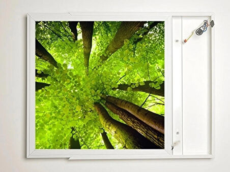 Gök Panel 60X60 LED Panel Aydınlatma Armatür Avize Sıva Üstü Desenli Tekli 46510531SU