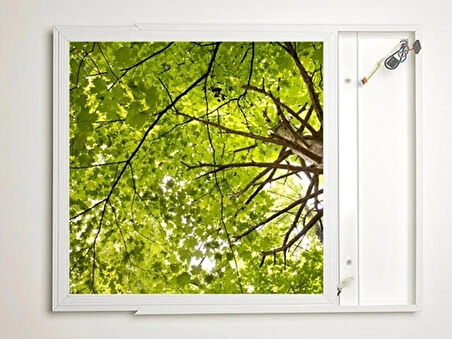 Gök Panel 60X60 LED Panel Aydınlatma Armatür Avize Sıva Üstü Desenli Tekli 46510539SU