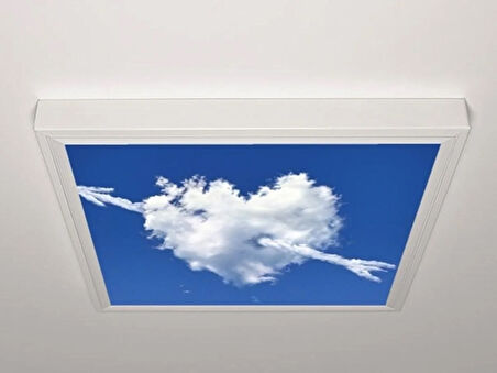 Gök Panel 60X60 LED Panel Aydınlatma Armatür Avize Sıva Üstü Desenli Tekli 46510546SU