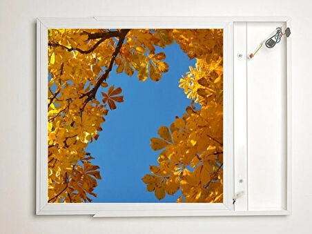 Gök Panel 60X60 LED Panel Aydınlatma Armatür Avize Sıva Üstü Desenli Tekli 46510565SU