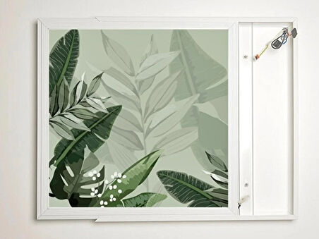 Gök Panel 60X60 LED Panel Aydınlatma Armatür Avize Sıva Üstü Desenli Tekli 46510578SU