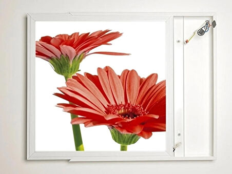 Gök Panel 60X60 LED Panel Aydınlatma Armatür Avize Sıva Üstü Desenli Tekli 46510692SU