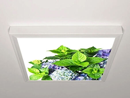 Gök Panel 60X60 LED Panel Aydınlatma Armatür Avize Sıva Üstü Desenli Tekli 46510704SU