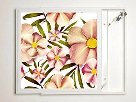 Gök Panel 60X60 LED Panel Aydınlatma Armatür Avize Sıva Üstü Desenli Tekli 46510759SU