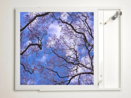 Gök Panel 60X60 LED Panel Aydınlatma Armatür Avize Sıva Üstü Desenli Tekli 46510801SU