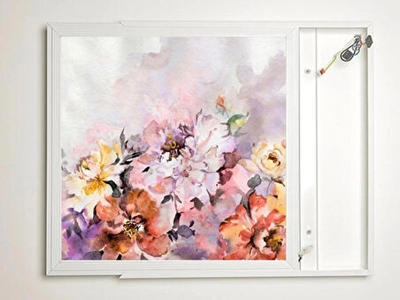 Gök Panel 60X60 LED Panel Aydınlatma Armatür Avize Sıva Üstü Desenli Tekli 46510832SU