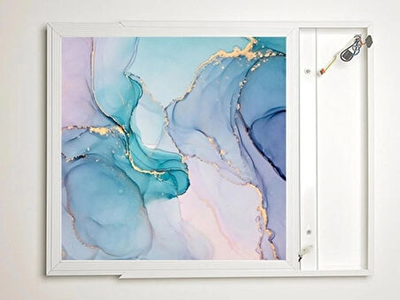 Gök Panel 60X60 LED Panel Aydınlatma Armatür Avize Sıva Üstü Desenli Tekli 46510841SU
