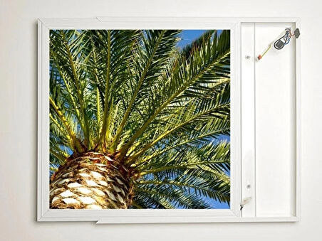 Gök Panel 60X60 LED Panel Aydınlatma Armatür Avize Sıva Üstü Desenli Tekli 46510923SU