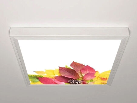 Gök Panel 60X60 LED Panel Aydınlatma Armatür Avize Sıva Üstü Desenli Tekli 46510977SU