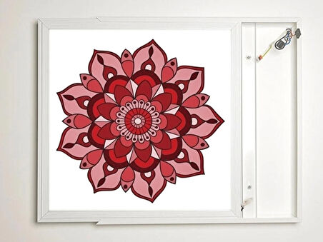 Gök Panel 60X60 LED Panel Aydınlatma Armatür Avize Sıva Üstü Desenli Tekli 46511038SU
