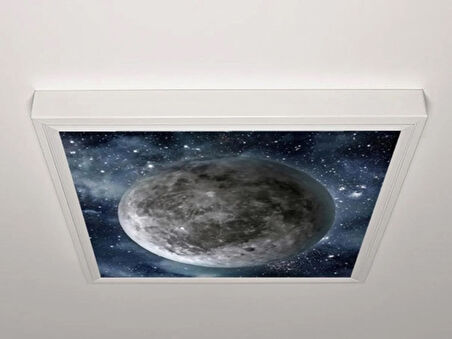 Gök Panel 60X60 LED Panel Aydınlatma Armatür Avize Sıva Üstü Desenli Tekli 46511090SU