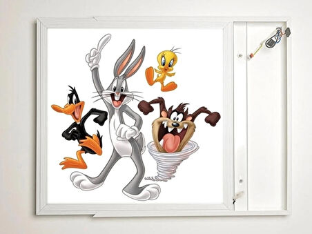 Gök Panel 60X60 LED Panel Aydınlatma Armatür Avize Sıva Üstü Desenli Tekli 46511098SU