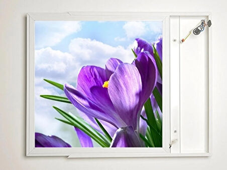 Gök Panel 60X60 LED Panel Aydınlatma Armatür Avize Sıva Üstü Desenli Tekli 46511128SU