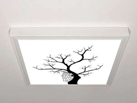 Gök Panel 60X60 LED Panel Aydınlatma Armatür Avize Sıva Üstü Desenli Tekli 46511185SU