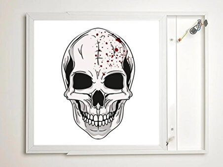 Gök Panel 60X60 LED Panel Aydınlatma Armatür Avize Sıva Üstü Desenli Tekli 46511186SU