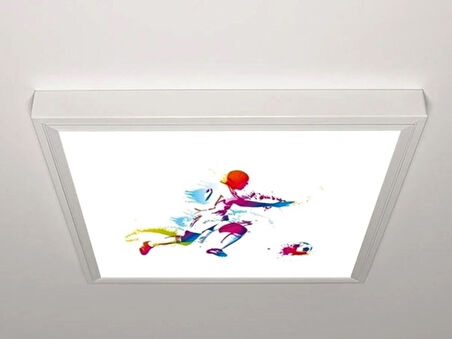 Gök Panel 60X60 LED Panel Aydınlatma Armatür Avize Sıva Üstü Desenli Tekli 46511199SU