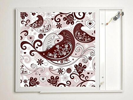 Gök Panel 60X60 LED Panel Aydınlatma Armatür Avize Sıva Üstü Desenli Tekli 46511205SU