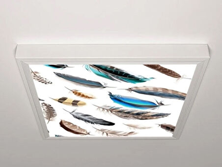 Gök Panel 60X60 LED Panel Aydınlatma Armatür Avize Sıva Üstü Desenli Tekli 46511226SU