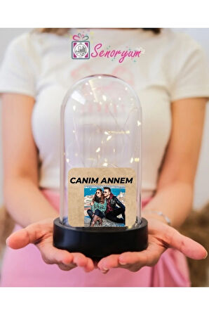 Arkadaşa Özel Hediye Fanus Anneye Hediyelik