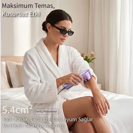 Robx A2030 IPL Sapphire Sogutma 35 joule Ultra Güç Hızlı Etki Çoklu Seri Otomatik Atım Mor
