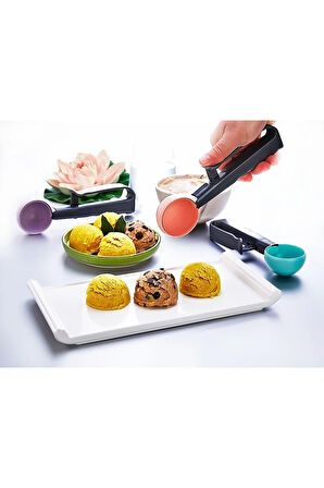 Mandallı Dondurma Ve Porsiyonlama Kaşığı Kp-134