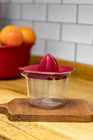 Pure Limonluk Portakal Meyve Narenciye Limon Sıkacağı Kırmızı Org-90