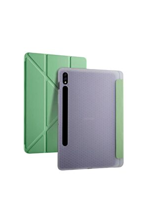 Galaxy Tab S9  FE 10.9 inç Uyumlu Kalem Bölmeli Tablet Kılıf  SM-X510NLGATUR-SM-X510NLIATUR-SM-X510NZAATUR-SM-X510NZSATUR