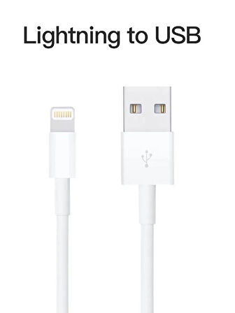 İphone 5/ 5s/ 6/ 6s/ 7 / Plus / Se 1 2 3 Nesil Hızlı Şarj Kablosu Usb To Lightning