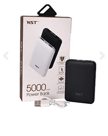 WST 001 5000 mAh Hızlı Şarj Powerbank