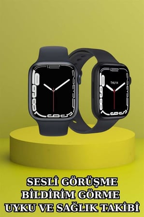 3.Nesil TWS Bluetooth Kulaklık ve Dokunmatik Ekran Akıllı Saat Sesli Görüşme - Lisinya