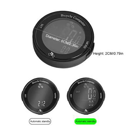 BİKE SKY Briviga KM SAATİ BC-3533 WIRELESS / KABLOSUZ 18.FONKSİYON
