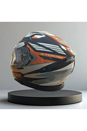 Apex Streak Black Orange